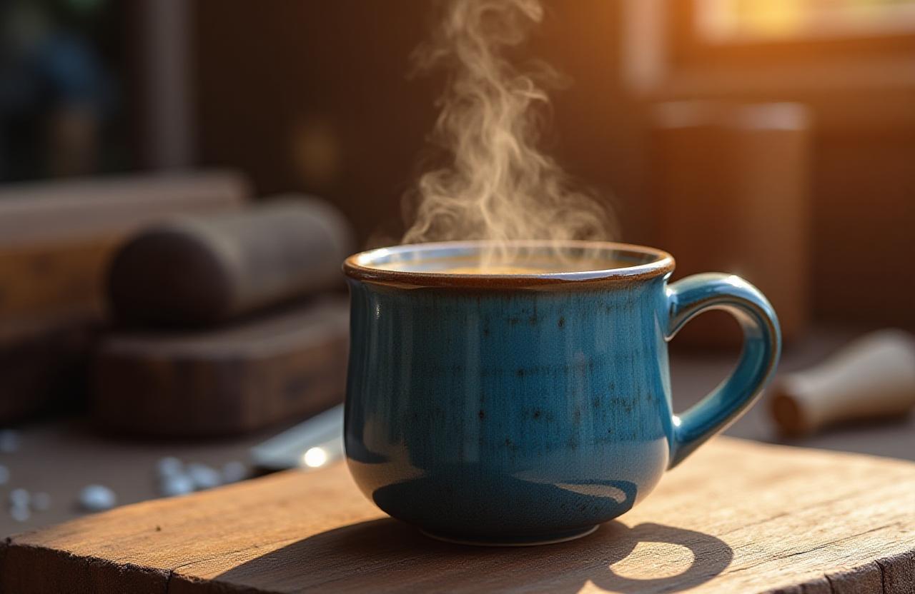 職人が手掛ける淹れたてのコーヒー